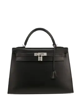 Hermès Pre-Owned: Чёрная сумка-шоппер 