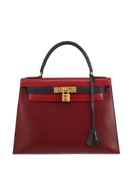 Hermès Pre-Owned: Красная сумка-шоппер 