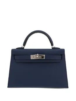 Hermès Pre-Owned: Синяя сумка 
