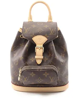 Louis Vuitton Pre-Owned: Коричневый рюкзак 