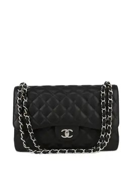 CHANEL Pre-Owned: Чёрная сумка 