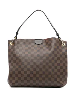 Louis Vuitton Pre-Owned: Коричневая сумка 