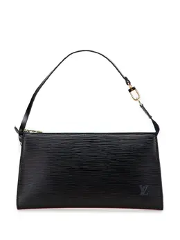 Louis Vuitton Pre-Owned: Чёрная сумка 