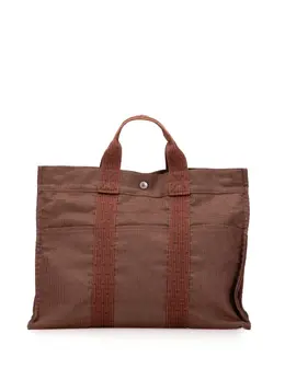 Hermès Pre-Owned: Коричневая сумка-шоппер 
