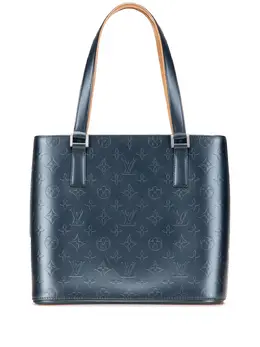 Louis Vuitton Pre-Owned: Голубая сумка-шоппер 