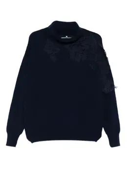 Ermanno Scervino: Голубой свитер 