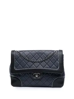 CHANEL Pre-Owned: Двухцветная сумка через плечо 