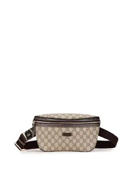Gucci Pre-Owned: Коричневая поясная сумка 