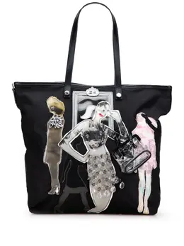 Prada Pre-Owned: Чёрная сумка 