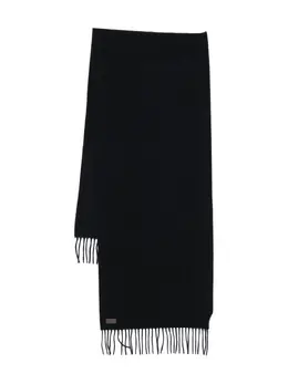 Canali: Чёрный шарф 