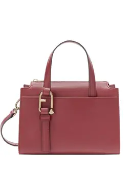 Furla: Тёмная сумка-шоппер 