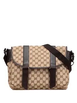 Gucci Pre-Owned: Коричневая сумка 