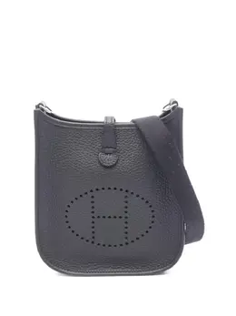 Hermès Pre-Owned: Чёрная сумка через плечо 