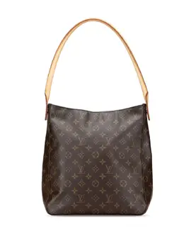 Louis Vuitton Pre-Owned: Коричневая сумка 