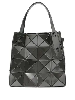Bao Bao Issey Miyake: Тёмная сумка-шоппер 