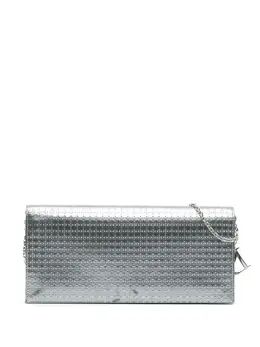 Christian Dior Pre-Owned: Серебристый клатч 