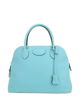 Hermès Pre-Owned: Голубая сумка-шоппер 