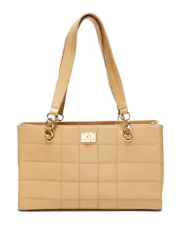 CHANEL Pre-Owned: Бежевая сумка 