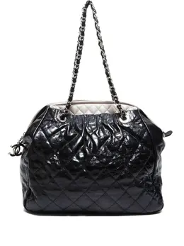 CHANEL Pre-Owned: Чёрная сумка 