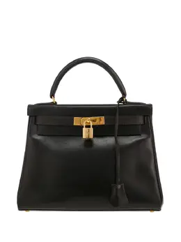 Hermès Pre-Owned: Чёрная сумка-шоппер 