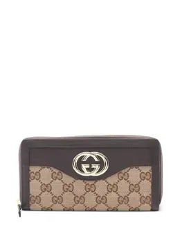 Gucci Pre-Owned: Коричневый кошелёк 