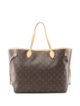 Louis Vuitton Pre-Owned: Коричневая сумка-шоппер 