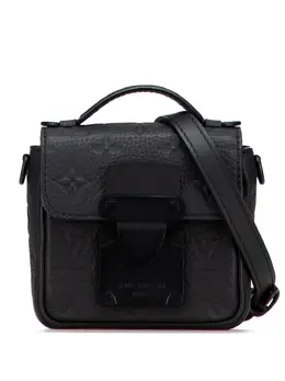 Louis Vuitton Pre-Owned: Чёрная сумка 
