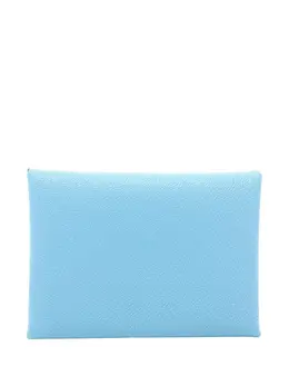 Hermès Pre-Owned: Голубой картхолдер 