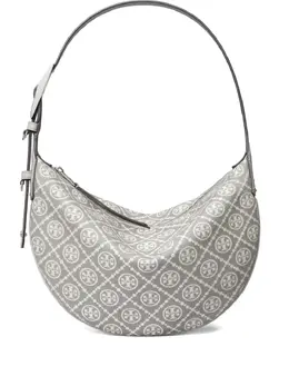 Tory Burch: Серая сумка 