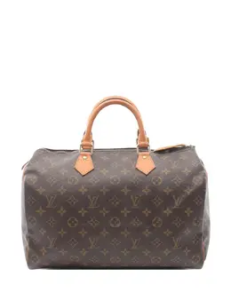 Louis Vuitton Pre-Owned: Коричневая сумка 