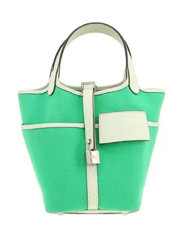 Hermès Pre-Owned: Зелёная сумка 