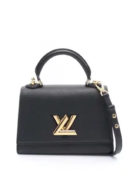 Louis Vuitton Pre-Owned: Чёрная сумка 