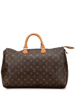 Louis Vuitton Pre-Owned: Коричневая сумка 