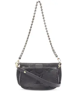 Louis Vuitton Pre-Owned: Чёрная сумка 