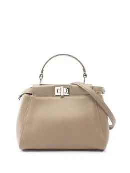 Fendi Pre-Owned: Коричневая сумка 