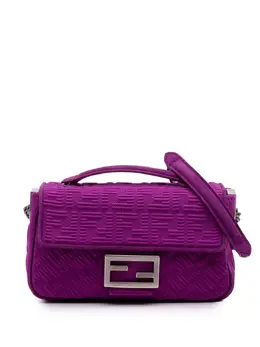 Fendi Pre-Owned: Фиолетовая сумка 