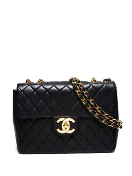 CHANEL Pre-Owned: Чёрная сумка 