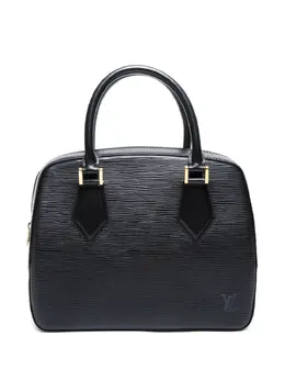 Louis Vuitton Pre-Owned: Чёрная сумка-шоппер 