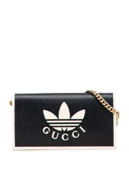 Gucci Pre-Owned: Чёрный кошелёк 