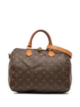 Louis Vuitton Pre-Owned: Коричневая сумка 