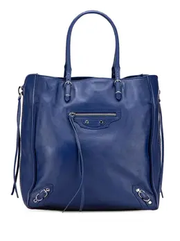 Balenciaga Pre-Owned: Голубая сумка-шоппер 