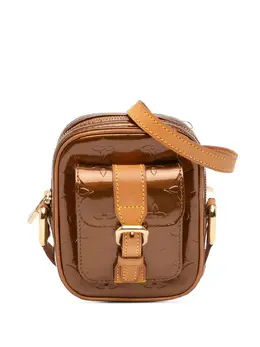 Louis Vuitton Pre-Owned: Коричневая сумка через плечо 