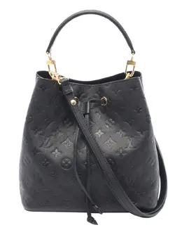 Louis Vuitton Pre-Owned: Чёрная сумка 