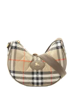 Burberry Pre-Owned: Коричневая сумка через плечо 