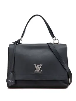 Louis Vuitton Pre-Owned: Чёрная сумка 