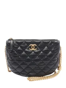 CHANEL Pre-Owned: Чёрная сумка 