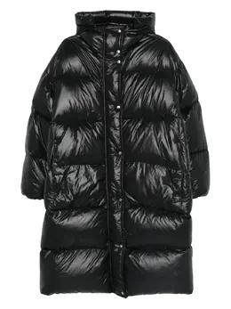 Jil Sander: Пальто с капюшоном 