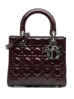 Christian Dior Pre-Owned: Фиолетовая сумка 