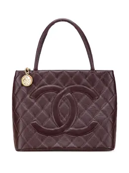 CHANEL Pre-Owned: Красная сумка-шоппер 