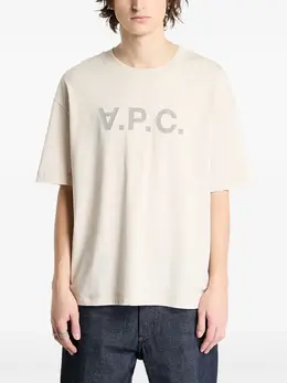 A.P.C.: Футболка с принтом 